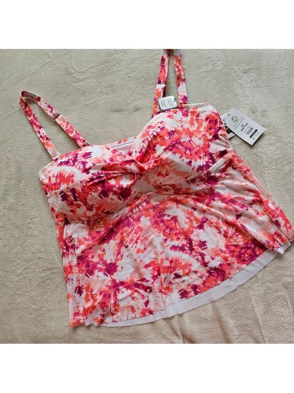 Time & Tru Tankini Top